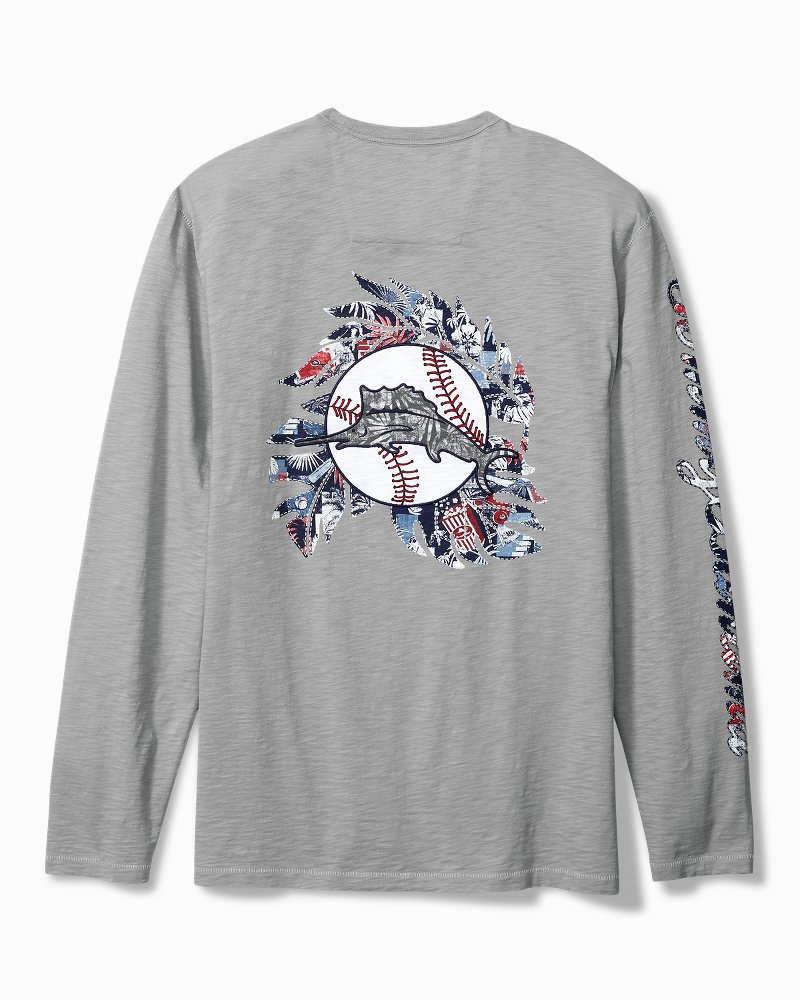 <i>MLB®</i> Tropic Curveball Long-Sleeve Lux T-Shirt