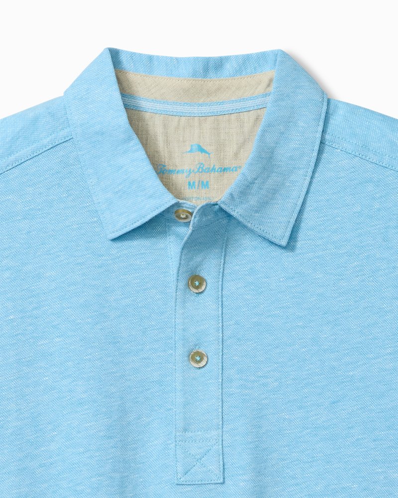 Thumbnail for Laurito Beach Linen-Blend Polo