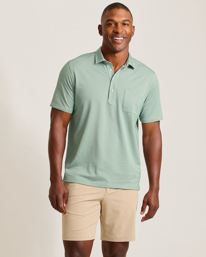 Thumbnail for San Lucio Stretch Knit Polo