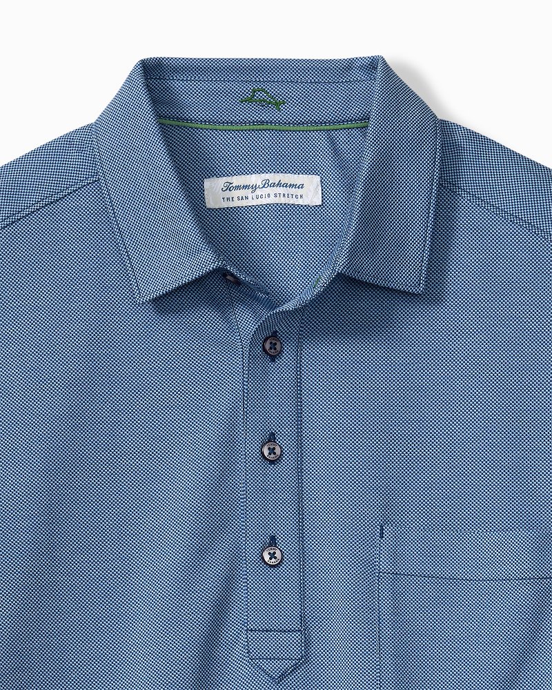 Thumbnail for San Lucio Stretch Knit Polo