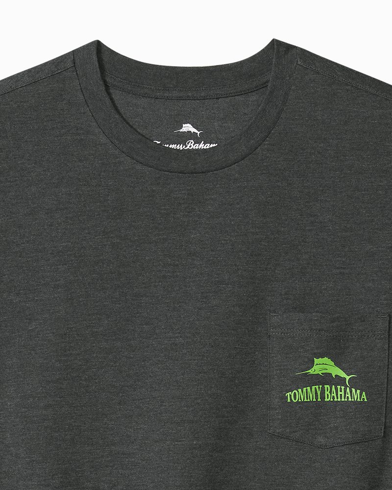 Wags to Riches Graphic Pocket T-Shirt