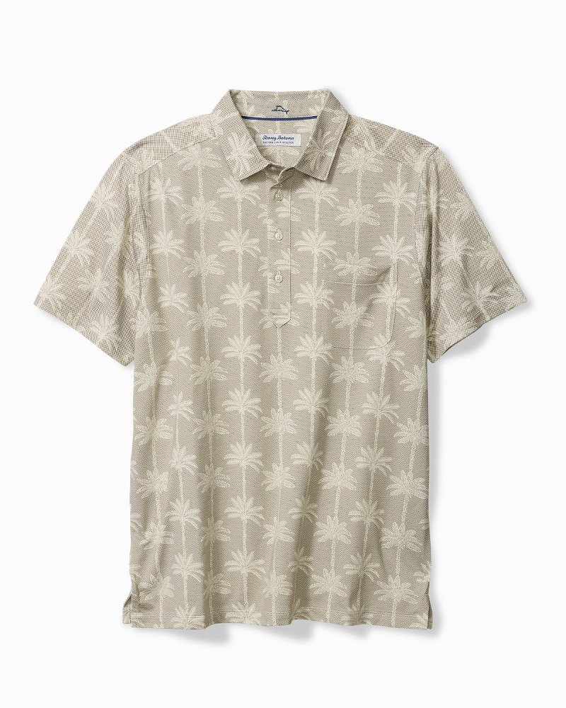 San Lucio Palm Lane Stretch Knit Polo
