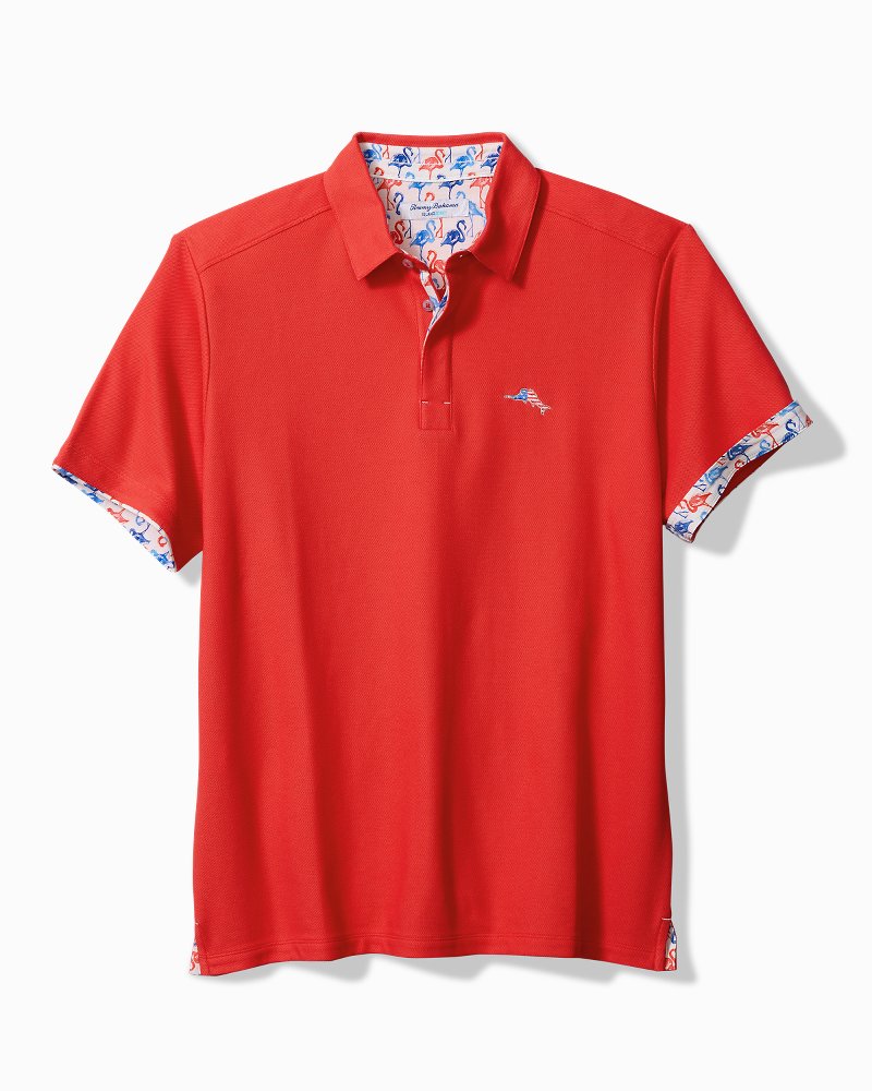 Flamingo Mingle Five O'Clock IslandZone® Polo