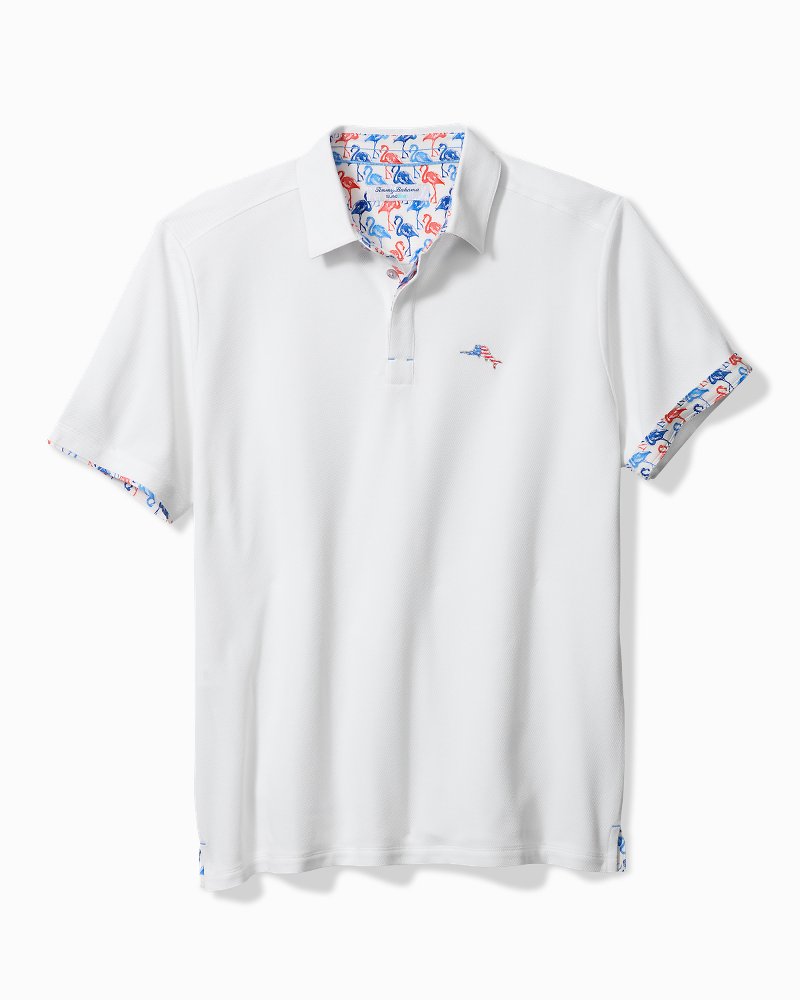 Flamingo Mingle Five O'Clock IslandZone® Polo