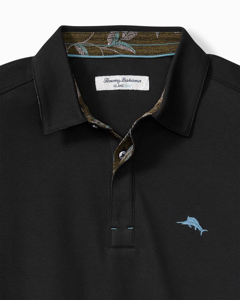 Vintage Vines Five O'Clock Long-Sleeve IslandZone Polo