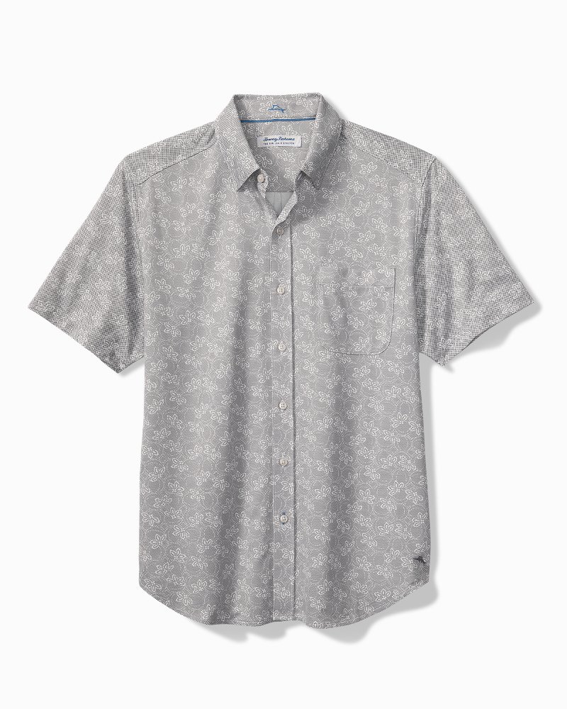 San Lucio Lotus Stretch Knit Shirt