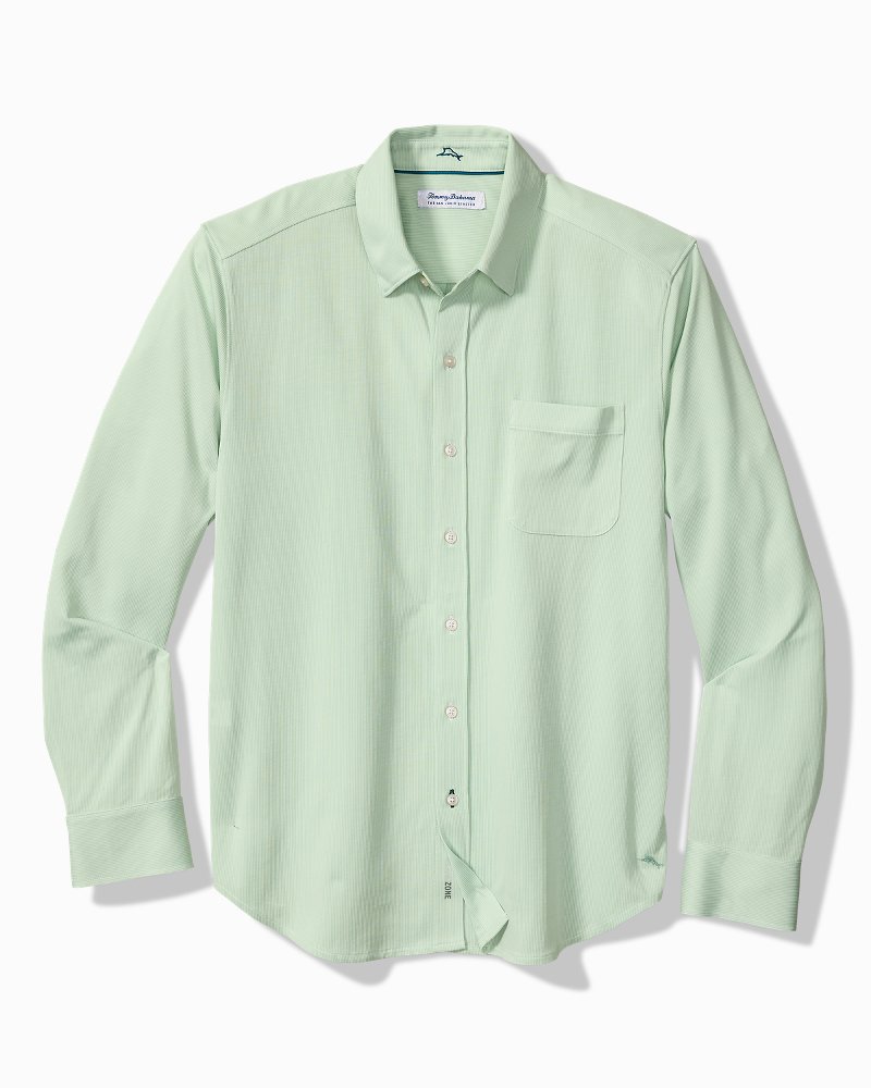 San Lucio Sol Stripe Stretch Knit Shirt