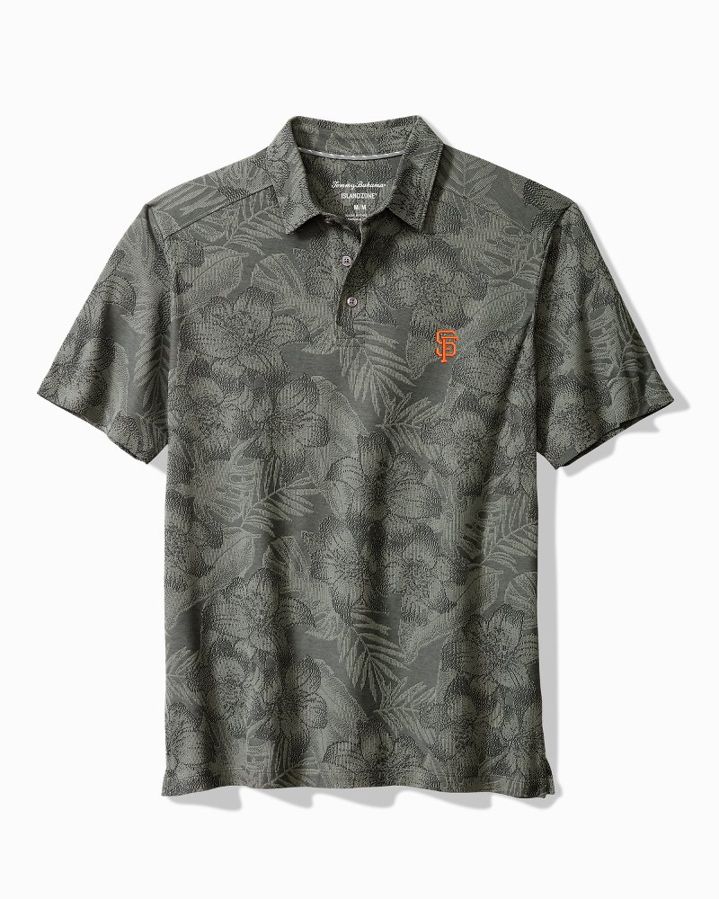 MLB Palm Fresco Hibiscus IslandZone Polo