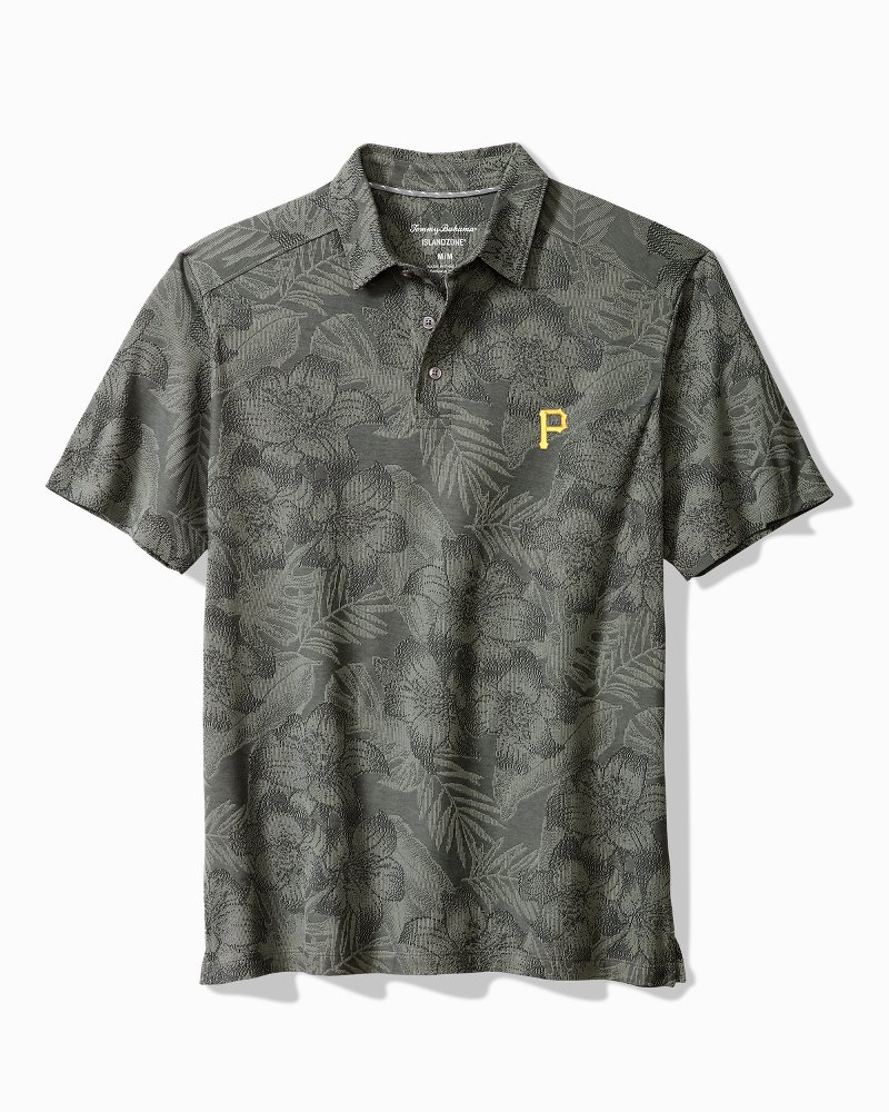 MLB Palm Fresco Hibiscus IslandZone Polo