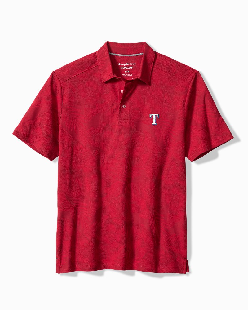 MLB Palm Fresco Hibiscus IslandZone Polo