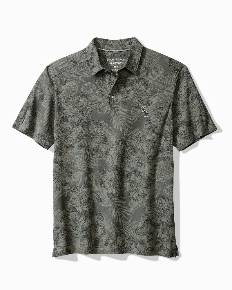 MLB Palm Fresco Hibiscus IslandZone Polo