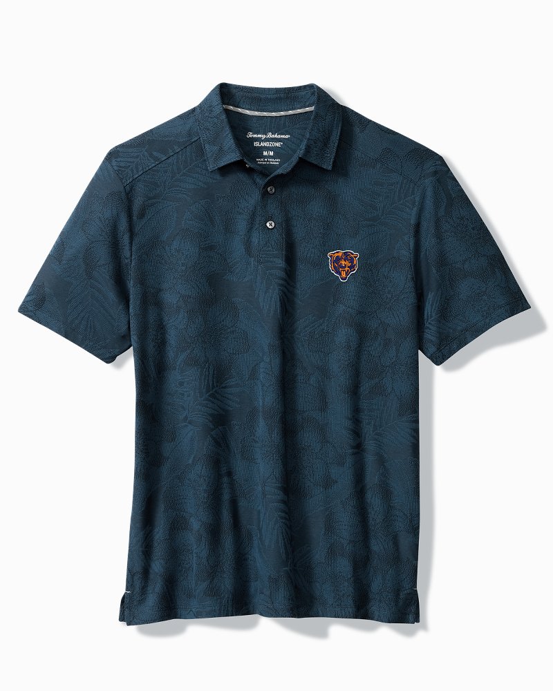 NFL Palm Fresco Hibiscus IslandZone Polo
