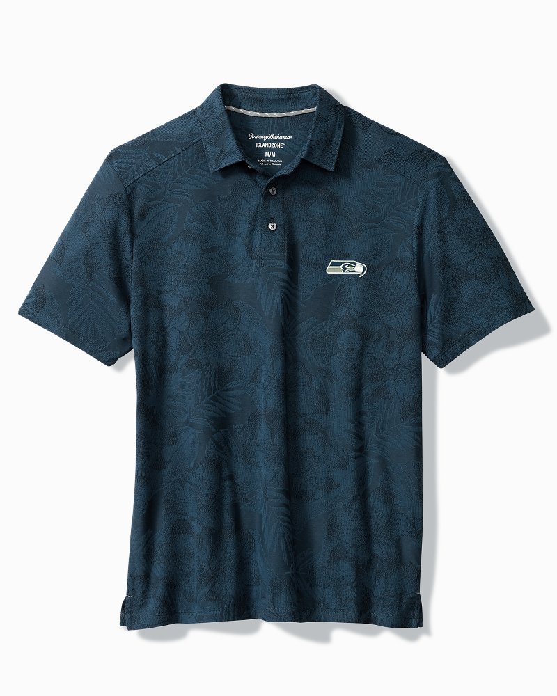 NFL Palm Fresco Hibiscus IslandZone Polo