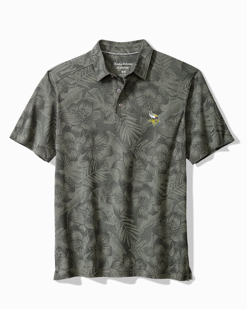 NFL Palm Fresco Hibiscus IslandZone Polo
