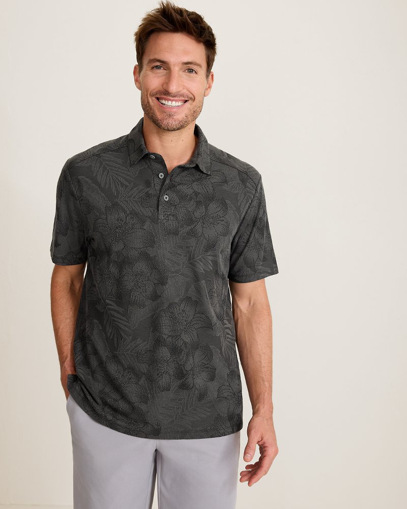 Palm Fresco Hibiscus IslandZone Polo