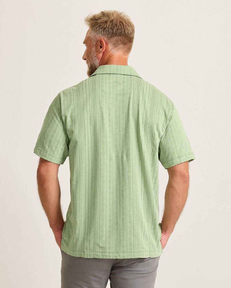 Palm Fresco Beach Border IslandZone® Camp Shirt