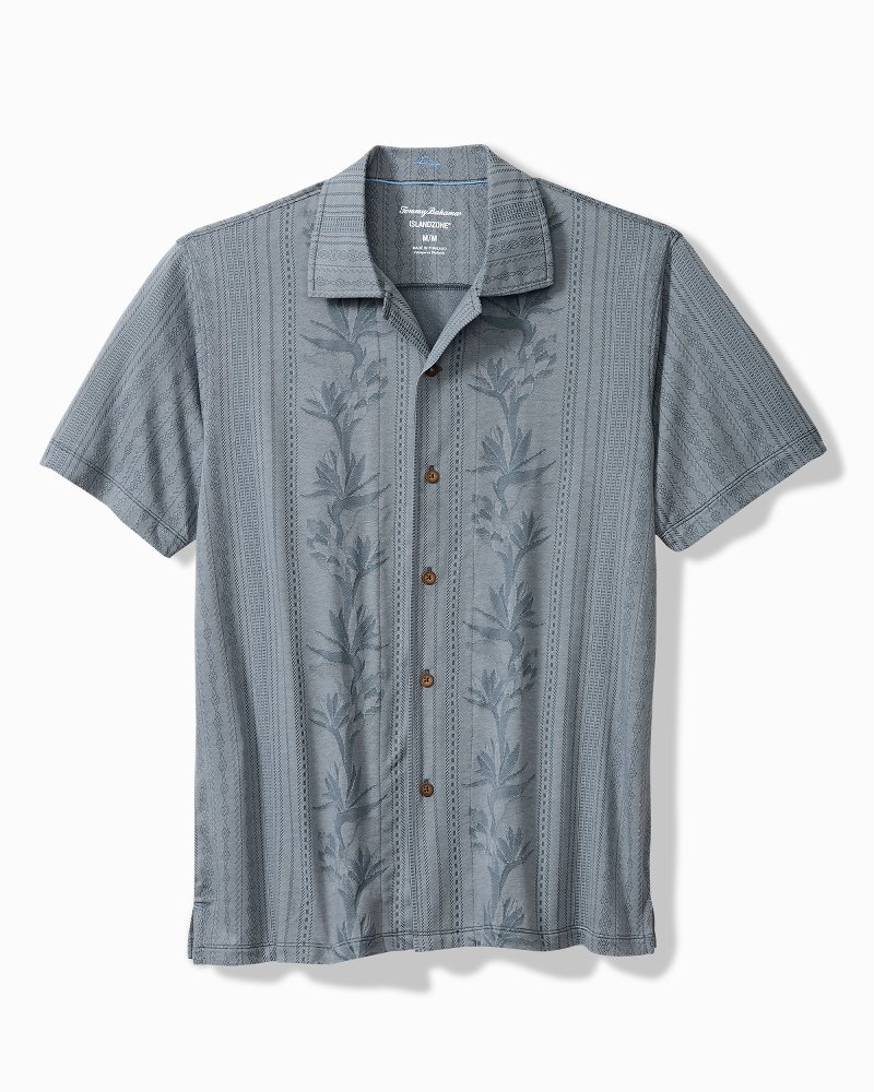 Palm Fresco Beach Border IslandZone® Camp Shirt