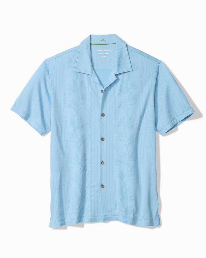 Palm Fresco Beach Border IslandZone® Camp Shirt