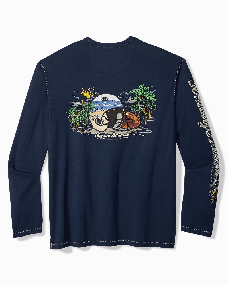 NFL Seaside Snap Long-Sleeve Lux T-Shirt