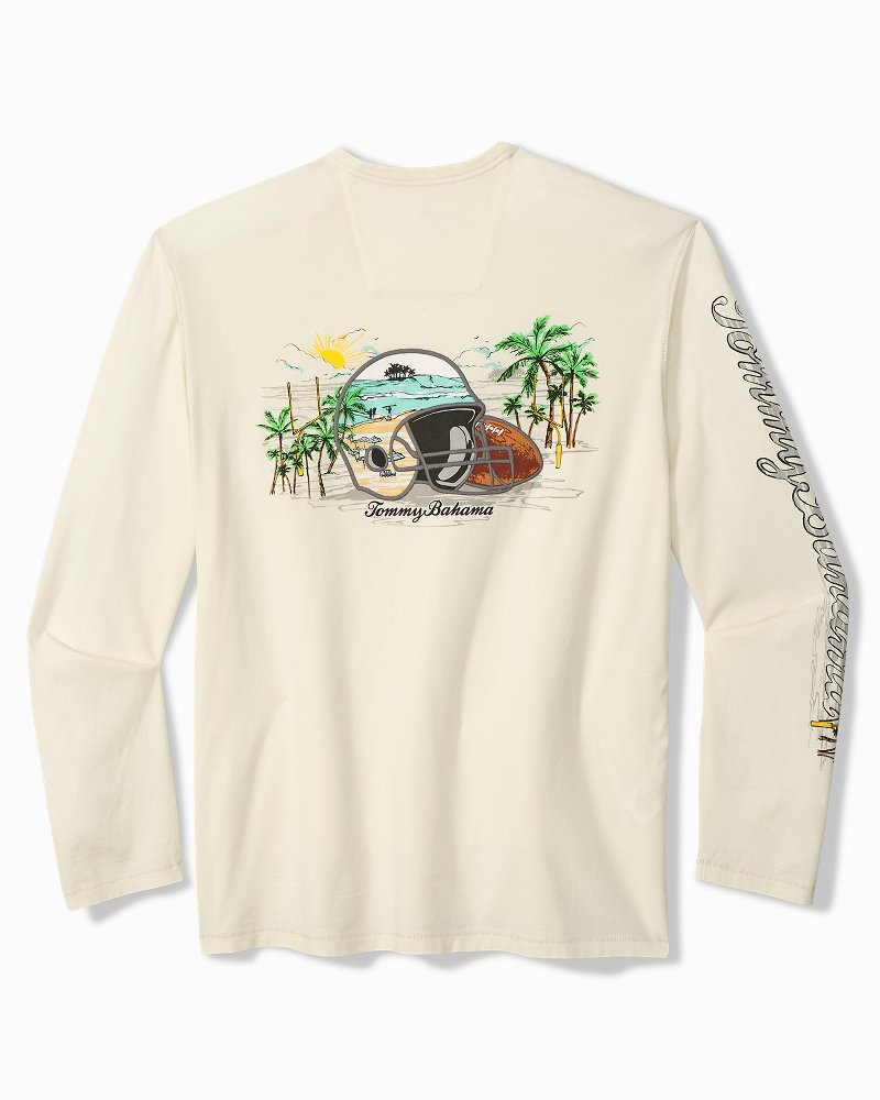NFL Seaside Snap Long-Sleeve Lux T-Shirt