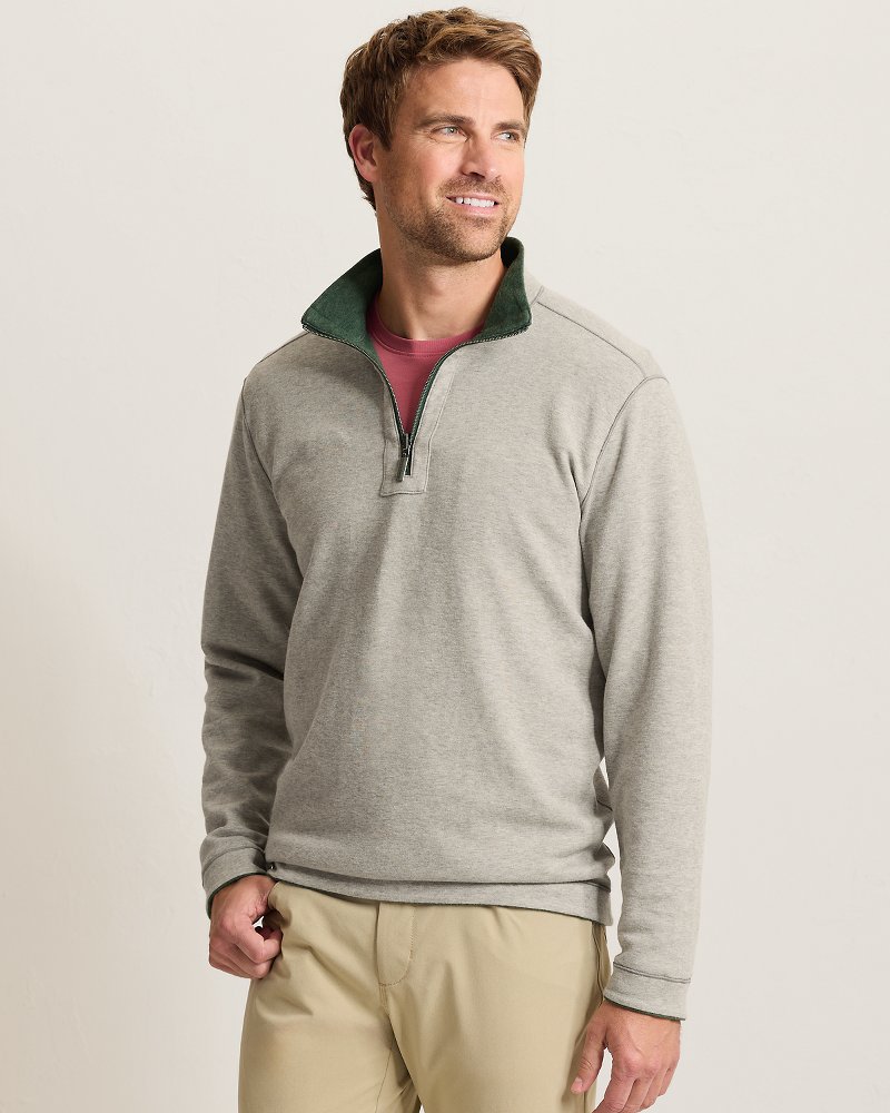 Flipview Reversible Half-Zip Sweatshirt