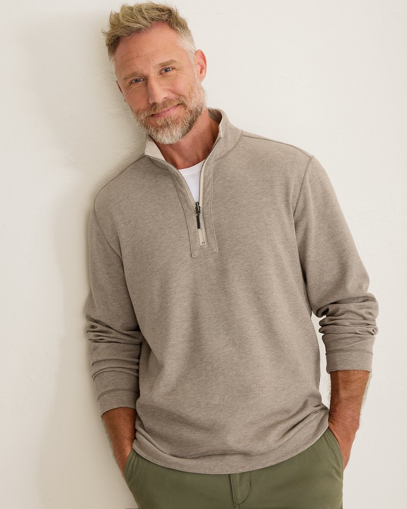 Flipview Reversible Half-Zip Sweatshirt