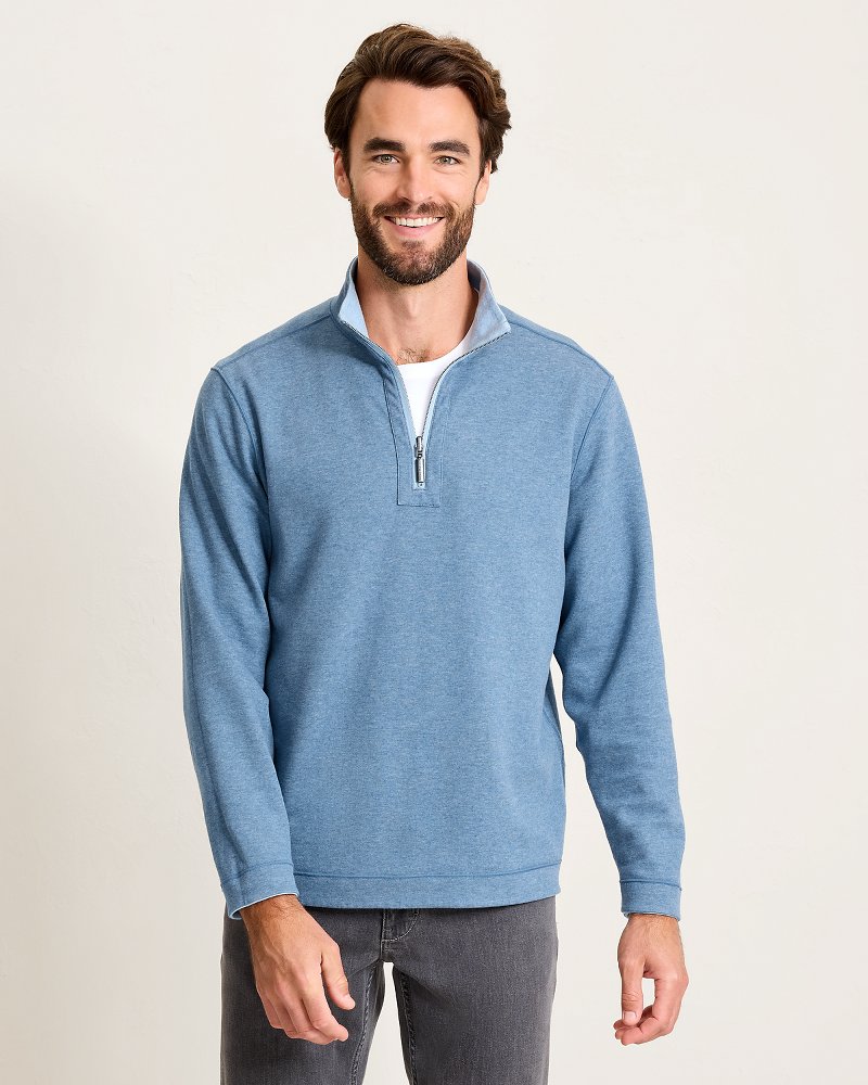 Flipview Reversible Half-Zip Sweatshirt