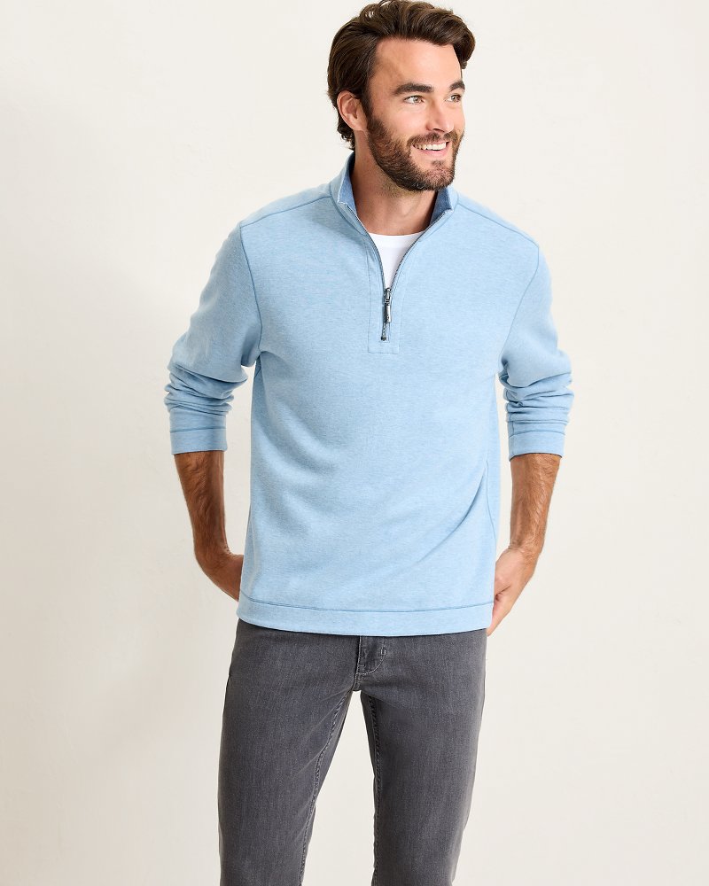 Flipview Reversible Half-Zip Sweatshirt