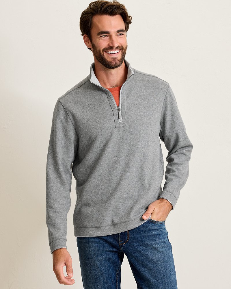 Flipview Reversible Half-Zip Sweatshirt