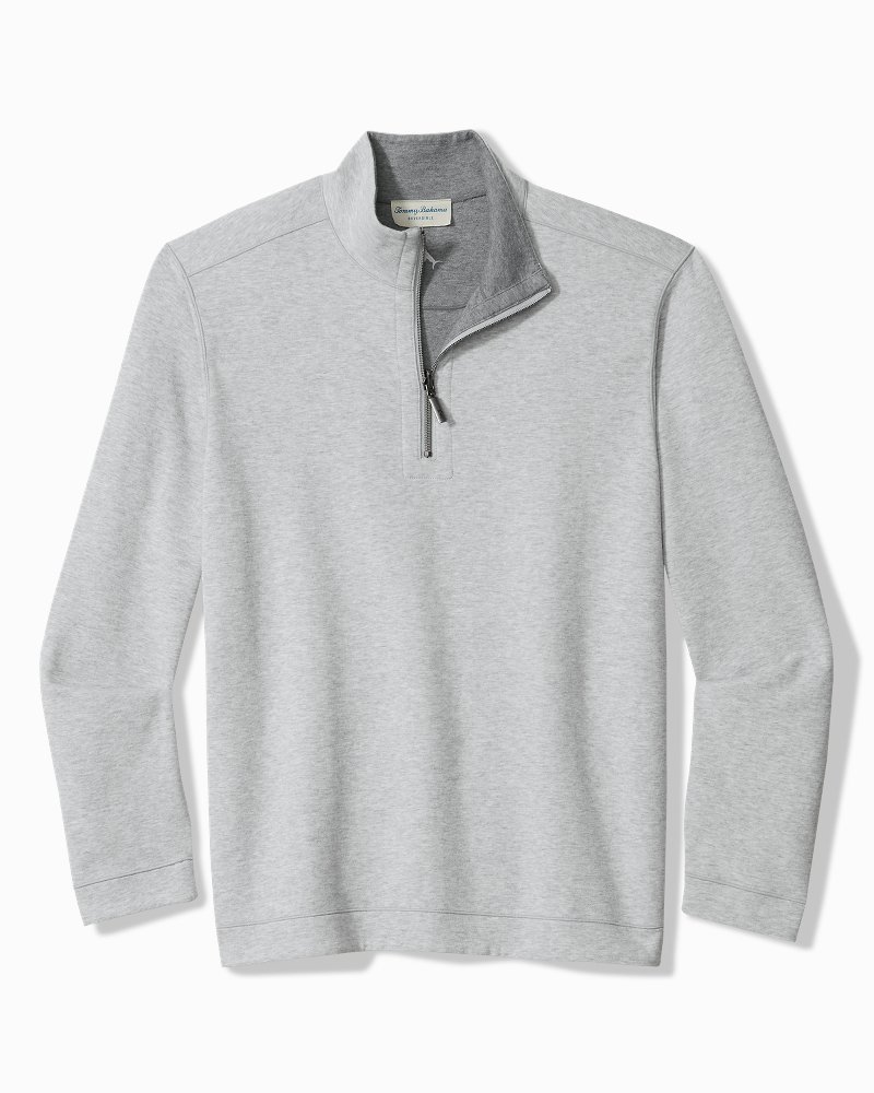 Flipview Reversible Half-Zip Sweatshirt