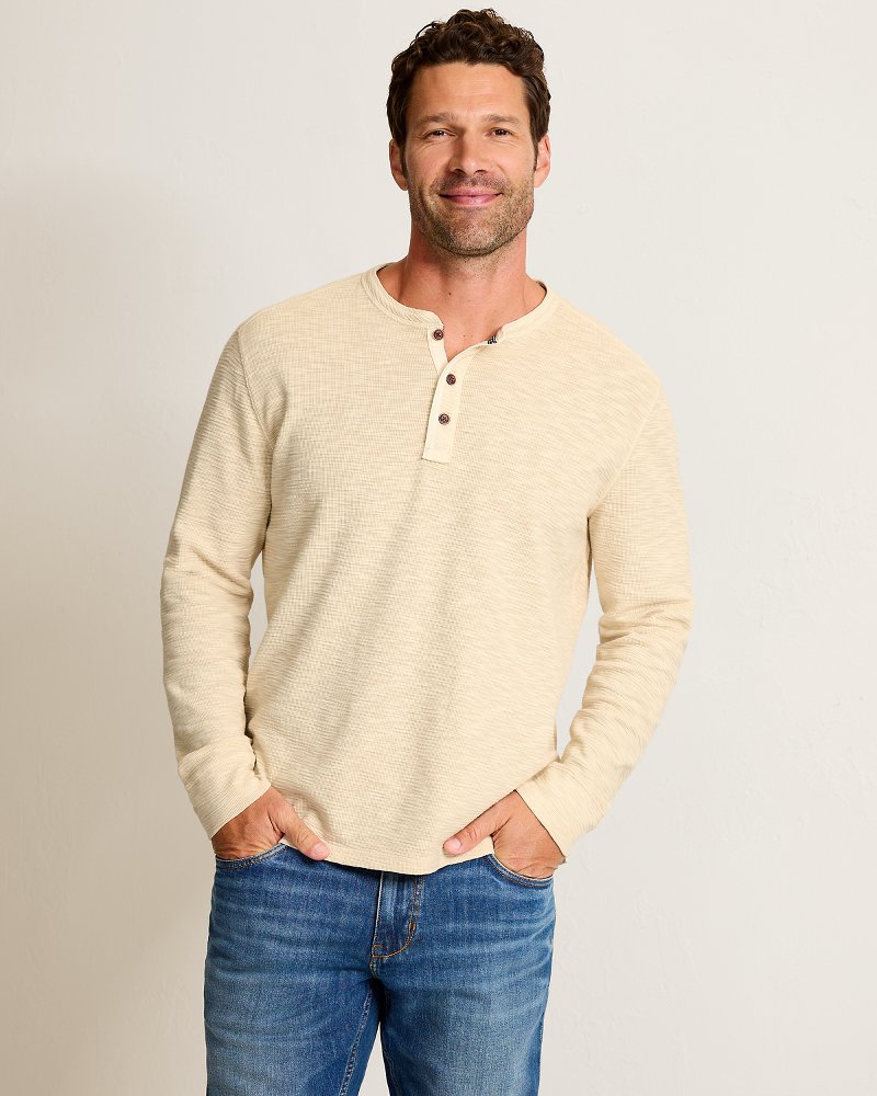 Port Oasis Long-Sleeve Henley
