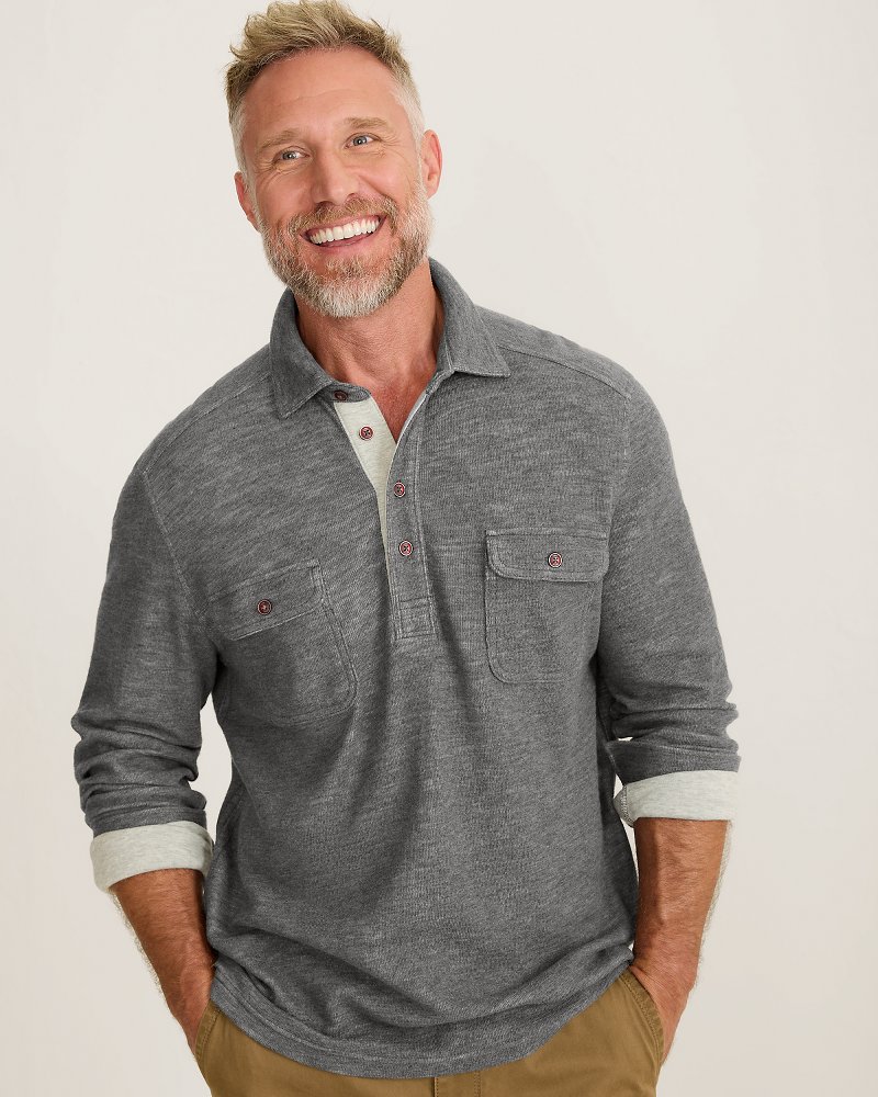 Penn Cove Long-Sleeve Polo