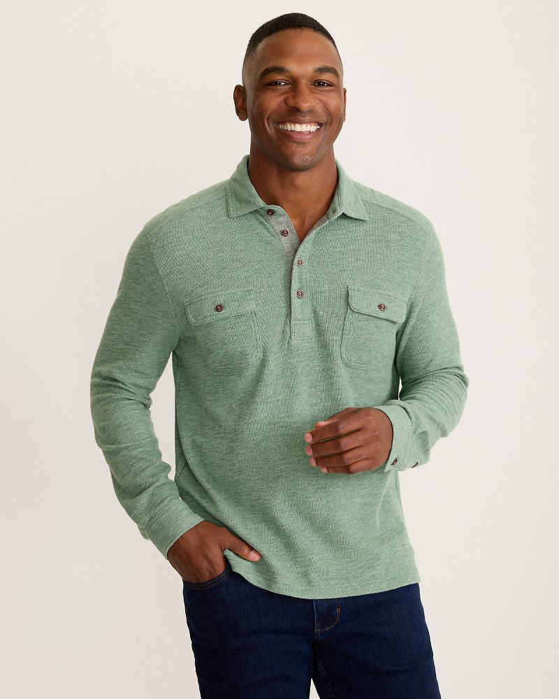 Penn Cove Long-Sleeve Polo