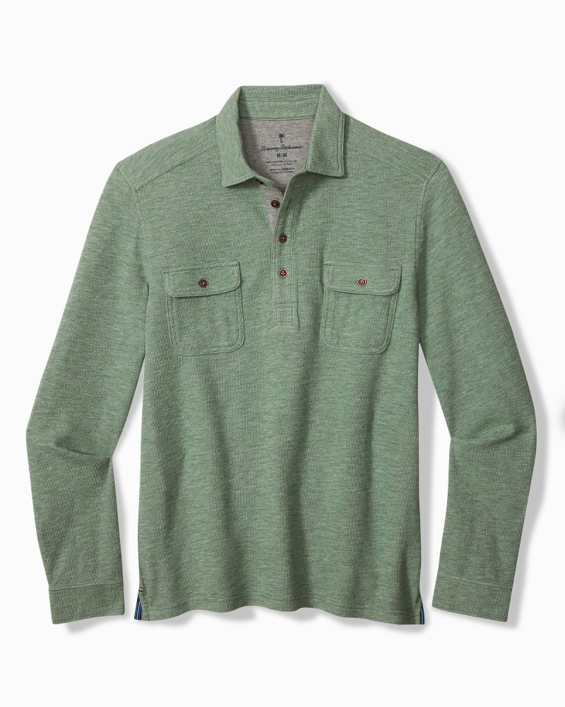 Penn Cove Long-Sleeve Polo