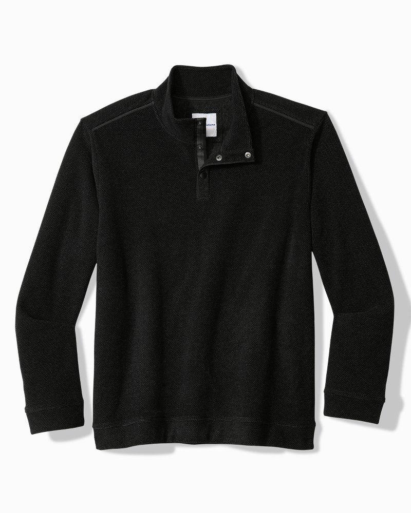 Sea Brook Snap Mock-Neck Pullover