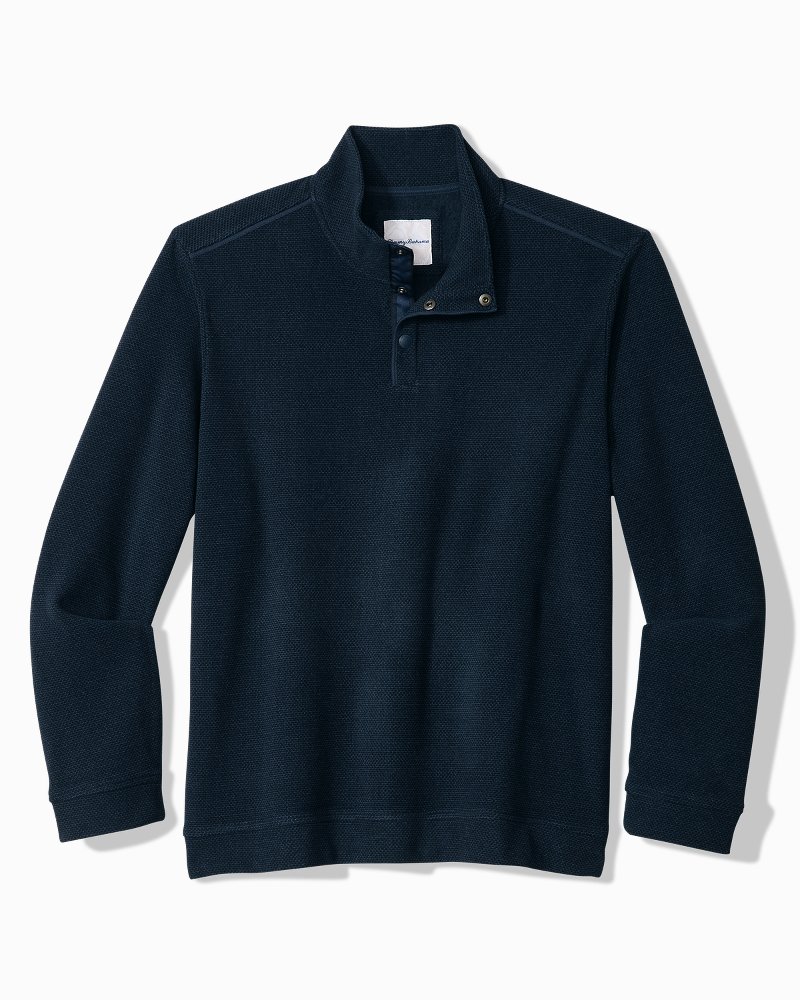 Sea Brook Snap Mock-Neck Pullover