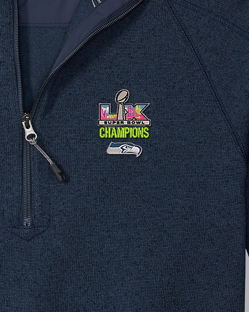 NFL Super Bowl LX Playoff Half-Zip Sweatshirt thumbnail 2