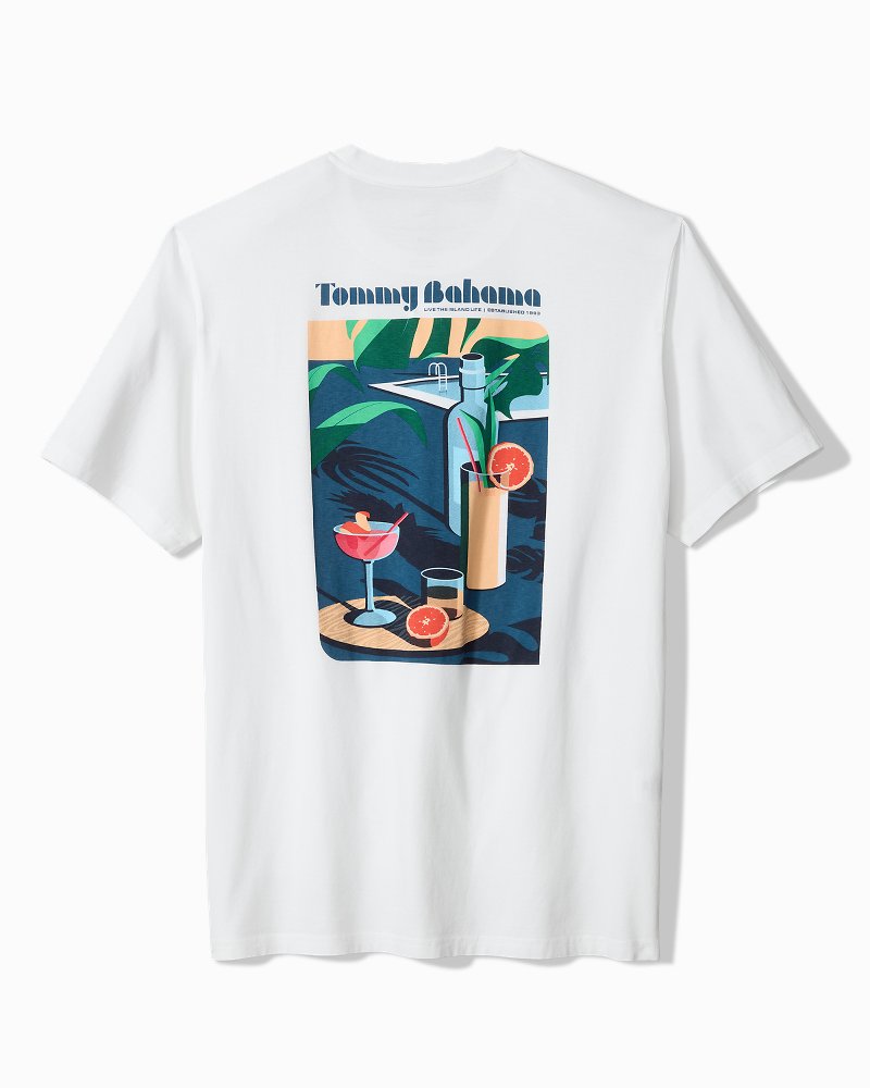 Swim Up Sips Graphic T-Shirt
