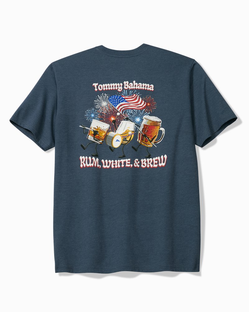 Rum, White & Brew Graphic T-Shirt