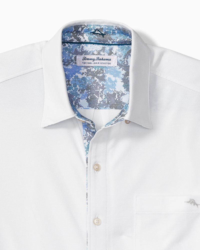 San Lucio Valega Happy Hour Stretch Knit Shirt