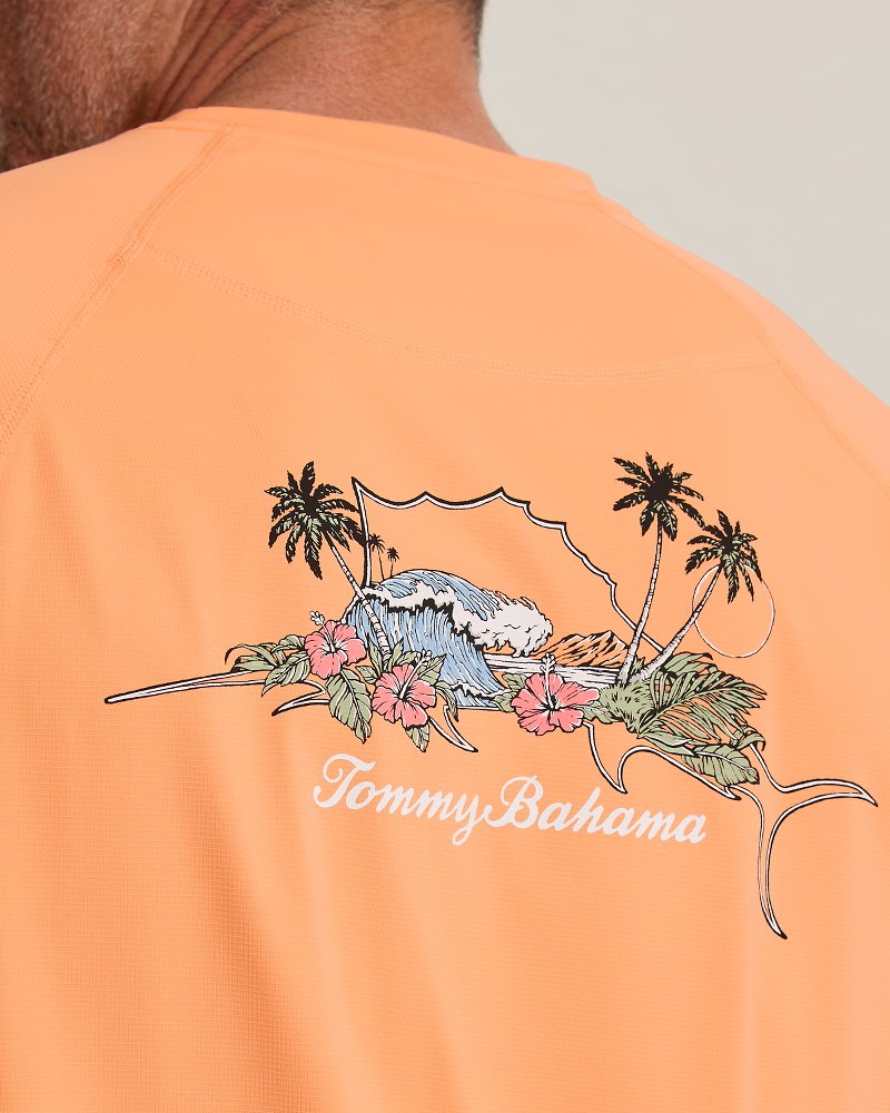 Chill Time Bay IslandZone Short-Sleeve Rash Guard