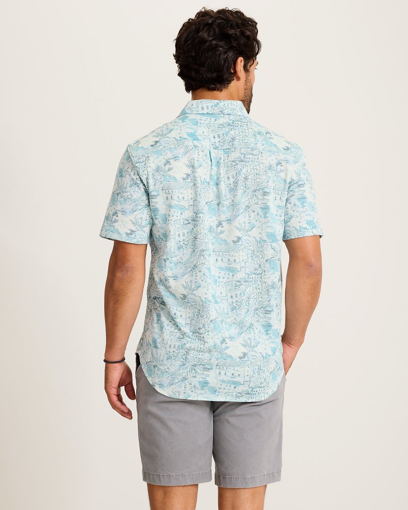 San Lucio Tides Villa Vista Stretch Knit Shirt thumbnail 4