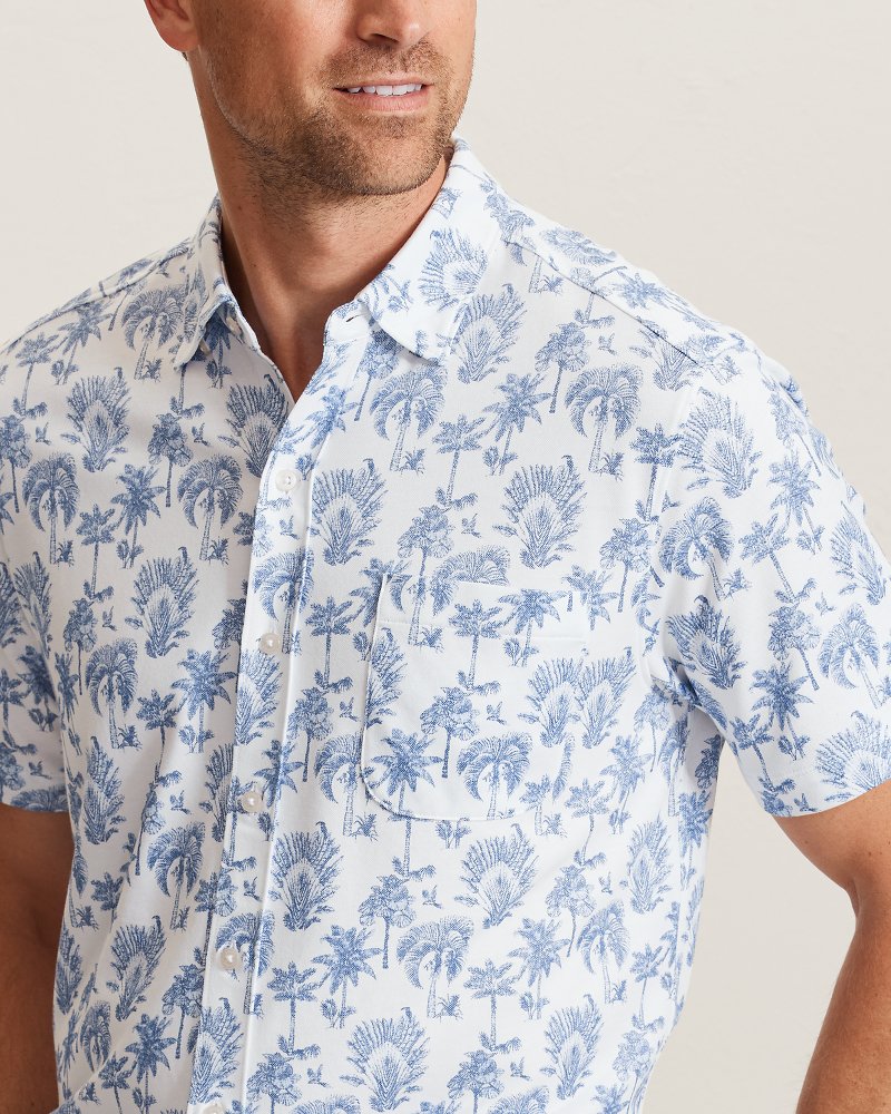 San Lucio Island Tapestry Stretch Knit Shirt