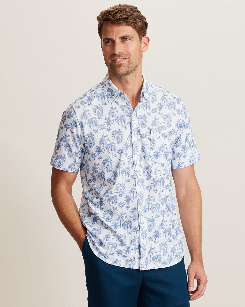 San Lucio Island Tapestry Stretch Knit Shirt