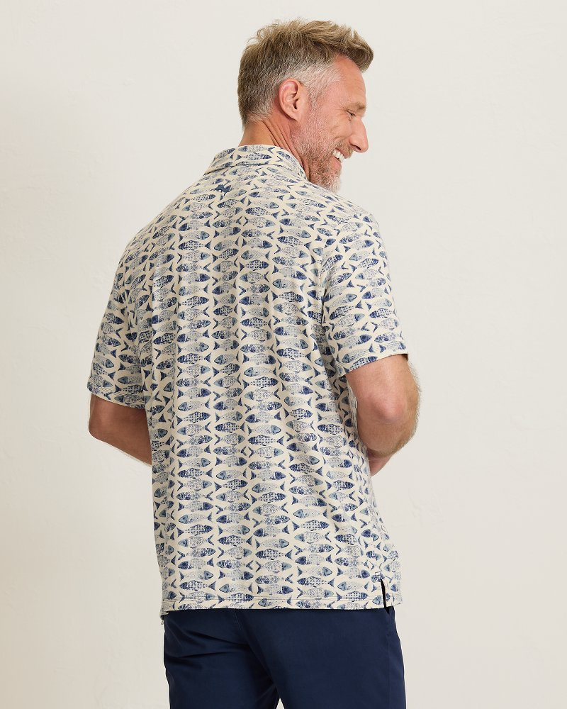 Sardinia Soiree Stretch-Linen Polo