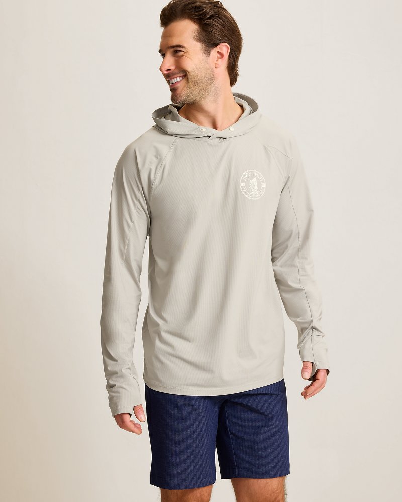LIFEMANIA DAILY PULSE ボーダーロンT ポーカーズ　アツム Chill Time Drifter IslandZone Rash Guard Hoodie