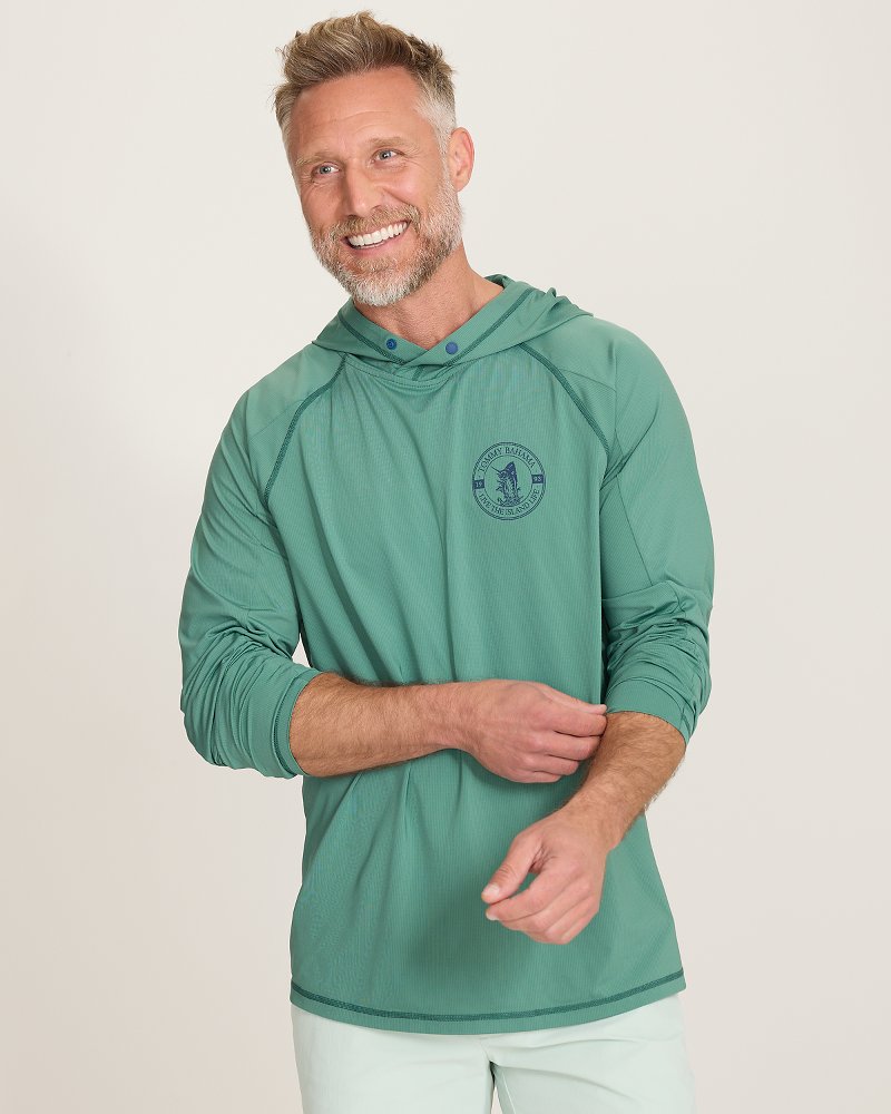 Chill Time Drifter IslandZone Rash Guard Hoodie