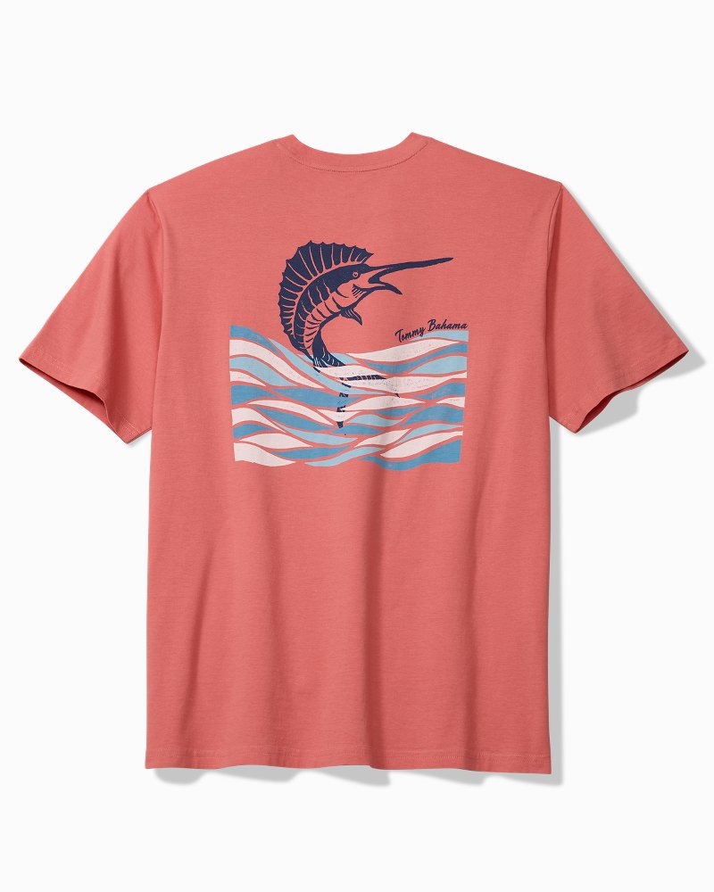 Marlin Waves Graphic T-Shirt
