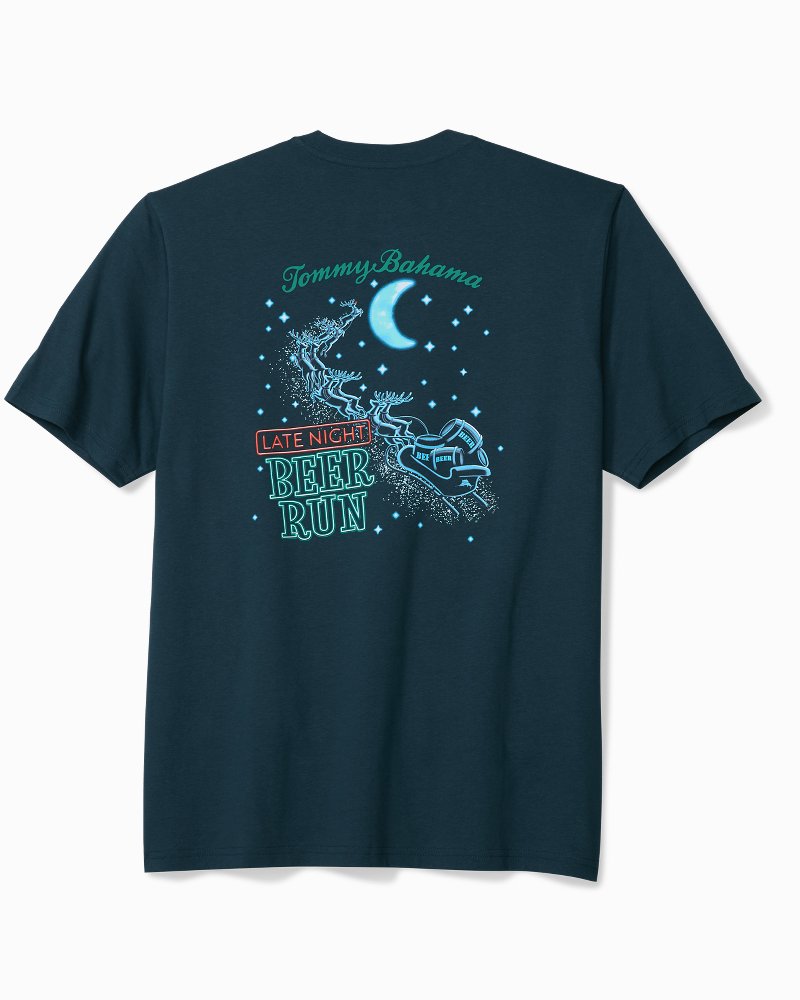 Late Night Beer Flight Graphic T-Shirt