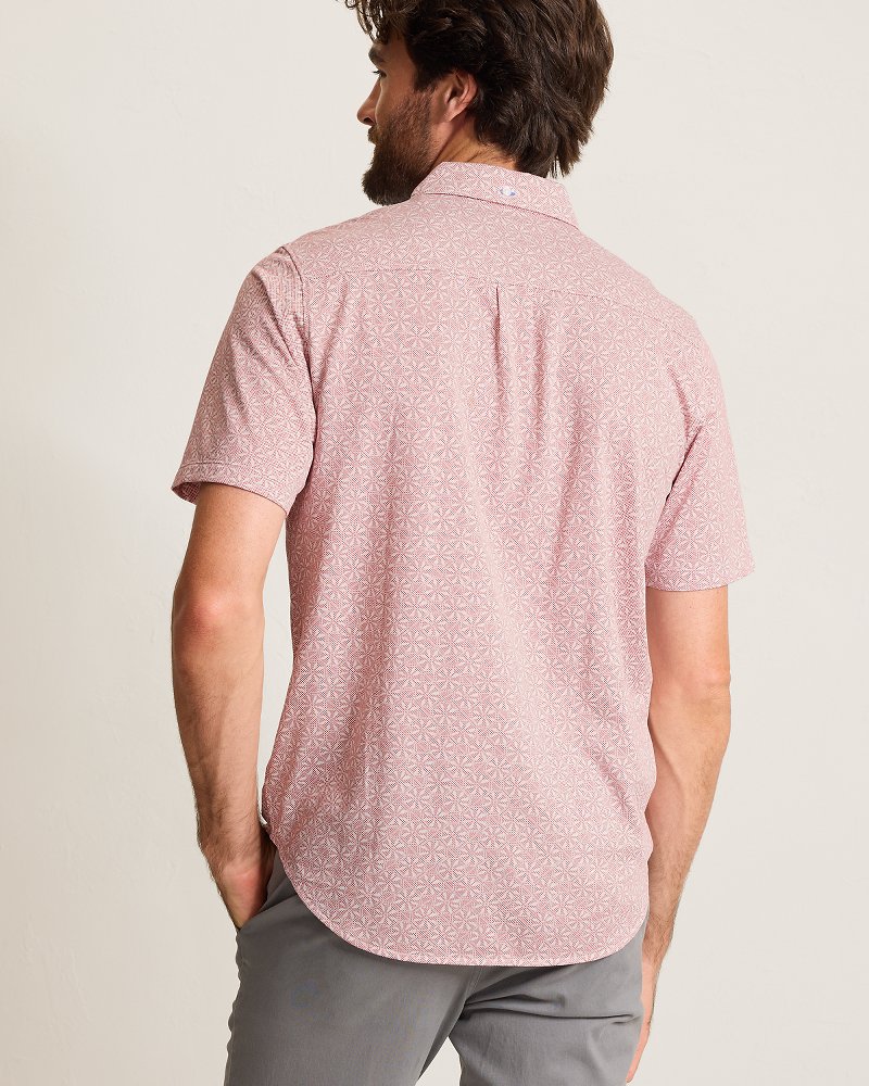 San Lucio Breeze Block Stretch Knit Shirt thumbnail 4